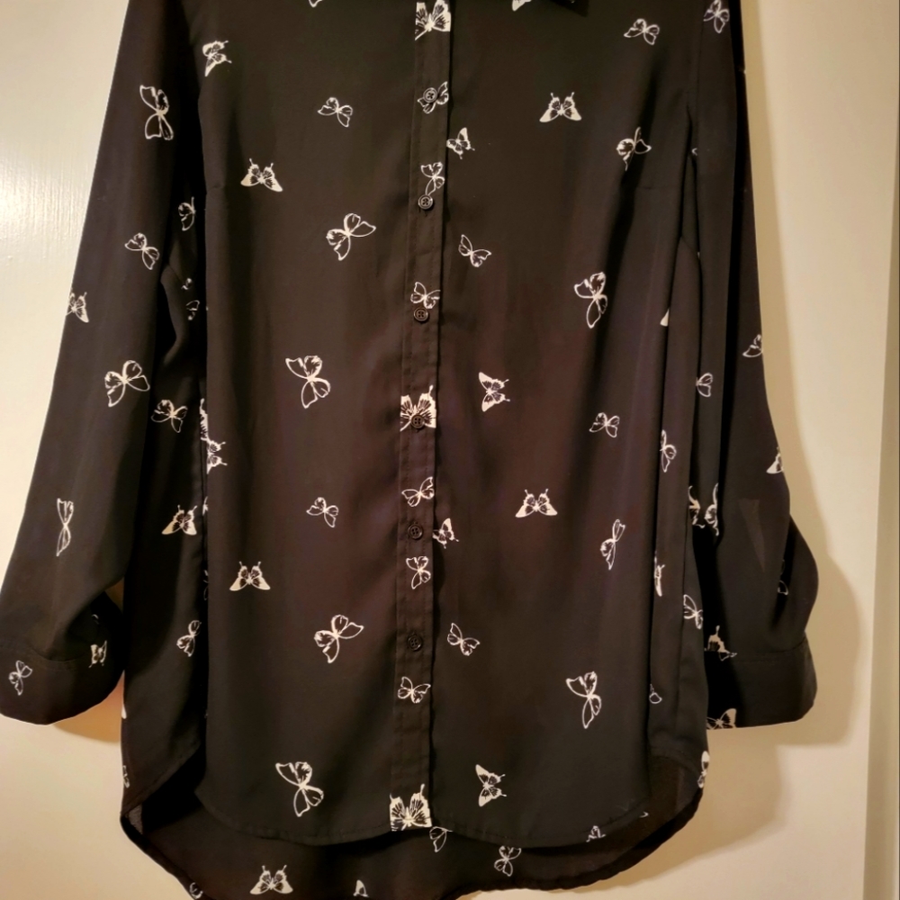 Como blue blouse